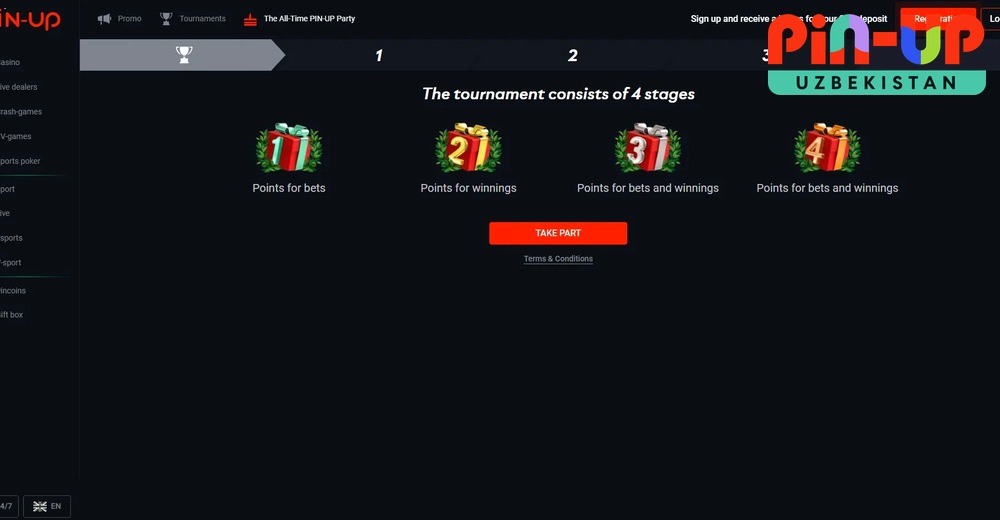 Pinup bonus paketi va bepul aylanishlar